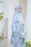 Telekung Juwita Stormy Bluegray